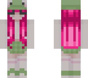 vdithle pink hair