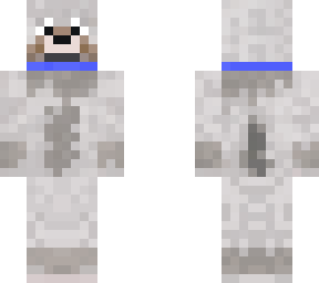 wolf with blue collar
