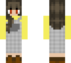 yellow overalls