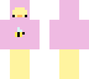 ~*~duck in a pink bumblebee hoodie~*~
