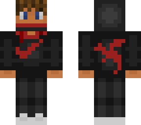 a nike boy with a dragon (view in 3d)