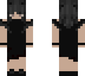 black wedding dress