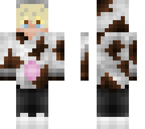 blond hair boy moo moo