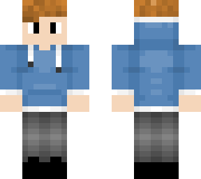 blue hoodie thing