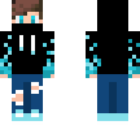 blueflamehoodie boy