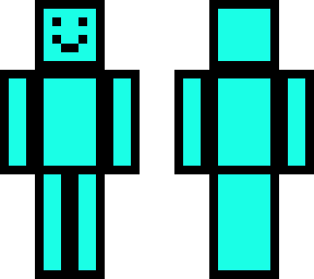 cyan smiley