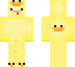 derp duck in onesie