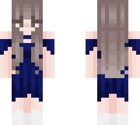fancy blue dress