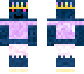 fem blue man