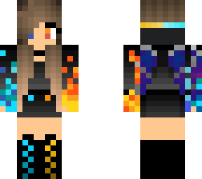 fire and water girl