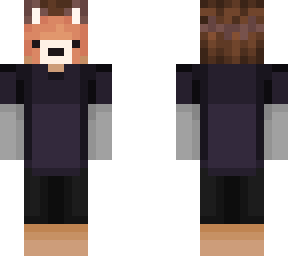 fox mask minecraft skin v.3