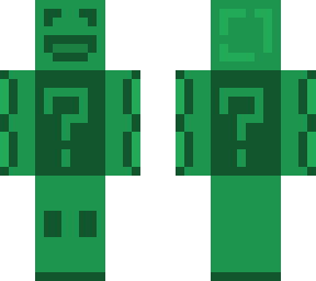 green mystery man