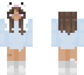kayybae w bunny hat !!