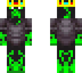 king netherite creeper