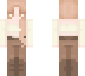 medieval girl with brown hair