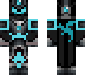 neon blue knight