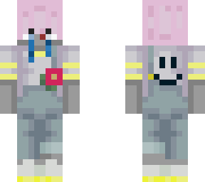 pink hair ghost