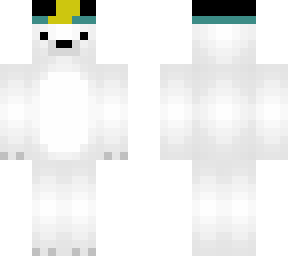 polarbear with beanie