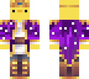purple duck skin