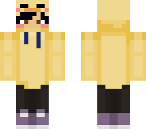 quackity in a duck hoddie