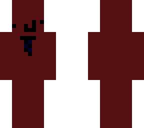 red blob with tie