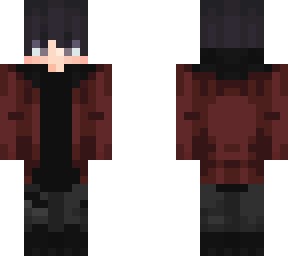 red hoodie boy