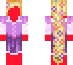 red princess dress