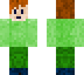 simple green outfit