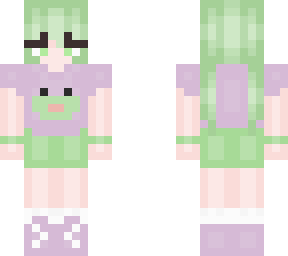 soft frog girl