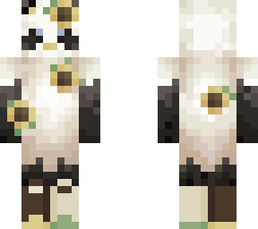 sun flower panda