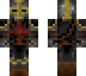 templar in black robes