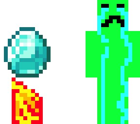 when your diamond falls in lava