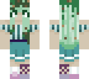// mint chocolatechip ice creeam //