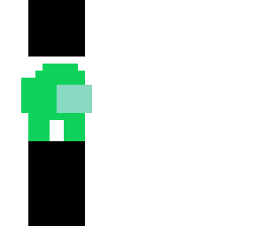 among us character (green)