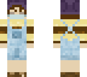 bee sweater+overalls