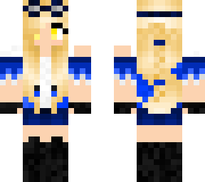 blonde lady