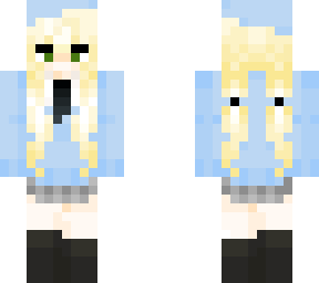 blondie in hoodie (not my base)