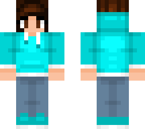 blue girl