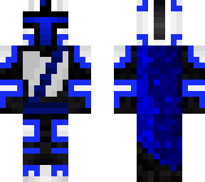 blue one without armor