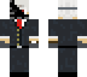 broken masked man