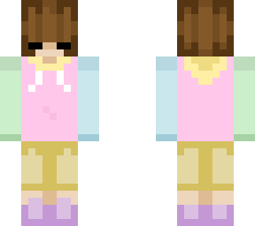 colourful hoodie girl