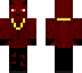 devil man with chain