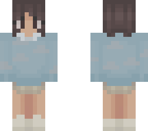 fixed hair and shoes