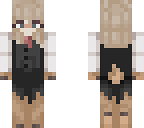 girl in a suit
