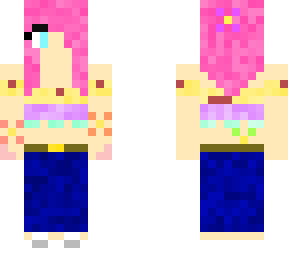 girl with flowers
