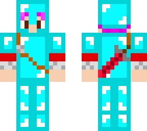 human techno with armor