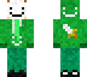 if dream was not just a blob and was a cool man with a mask