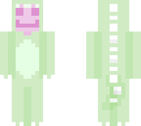 my oc  but in a dino onsie
