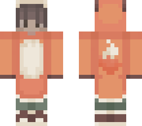 my skin with a template thing