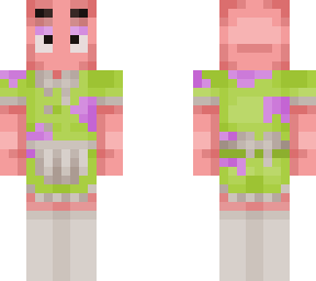 patrick star maid outfit